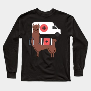 Alpaca Doctor Long Sleeve T-Shirt